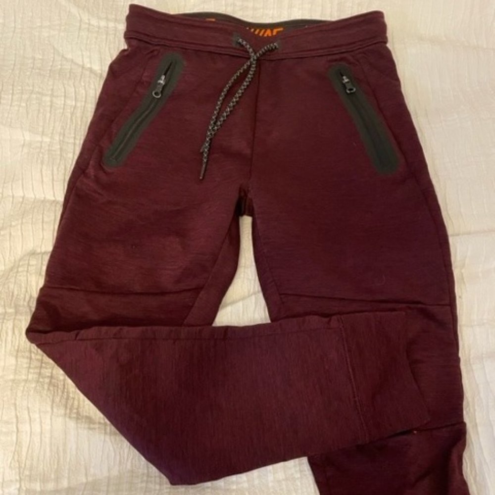 American Eagle Men's Jogger Sweatpants Maroon Size XS